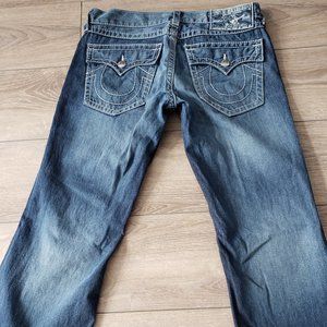 True Religion Men's Blue Jeans size 36
